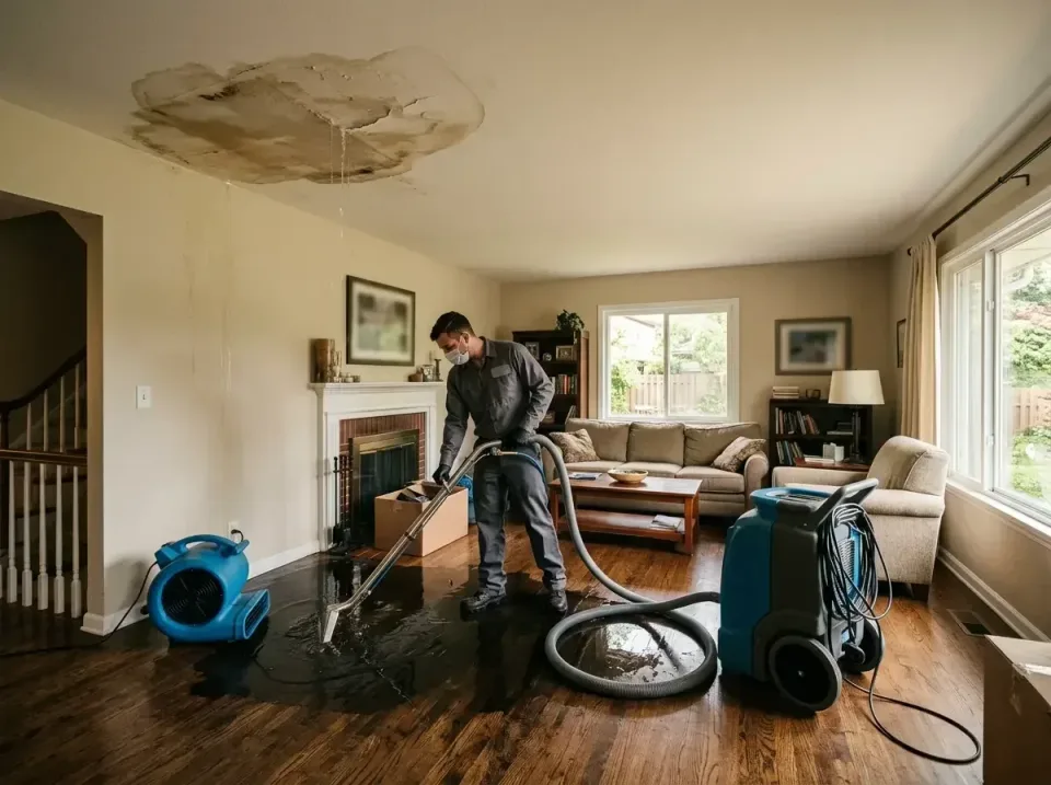 attic-pipe-burst-ceiling-drip-008 — frequently asked questions, Water Damage Restoration & Carpet Care in Cheboygan, MI